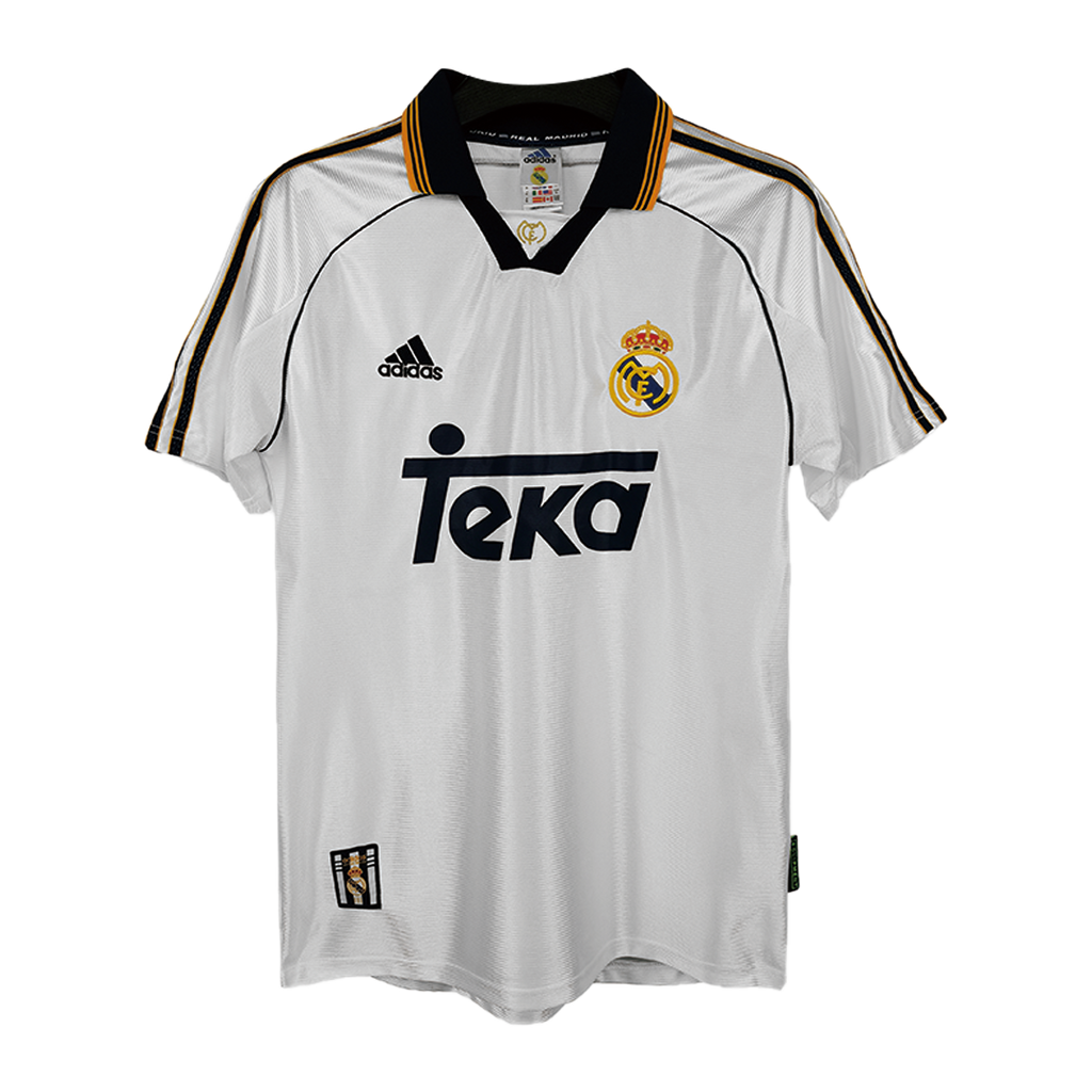 Real Madrid RAUL #7 Home Soccer Jersey Retro 1999/00