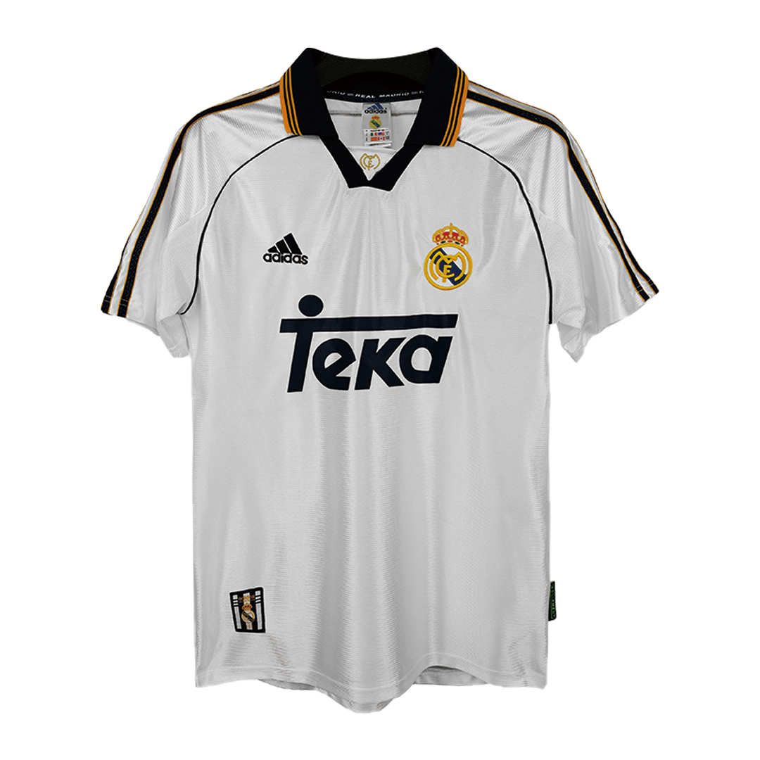 Real Madrid RAUL #7 Home Soccer Jersey Retro 1999/00