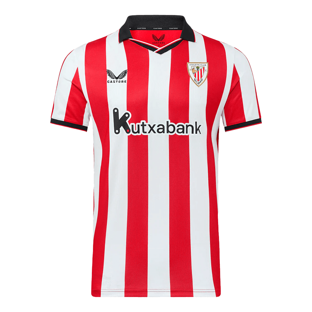Athletic Club de Bilbao Home Soccer Jersey 2025/26 - Football Shirt | SmartJerseys | Official Quality