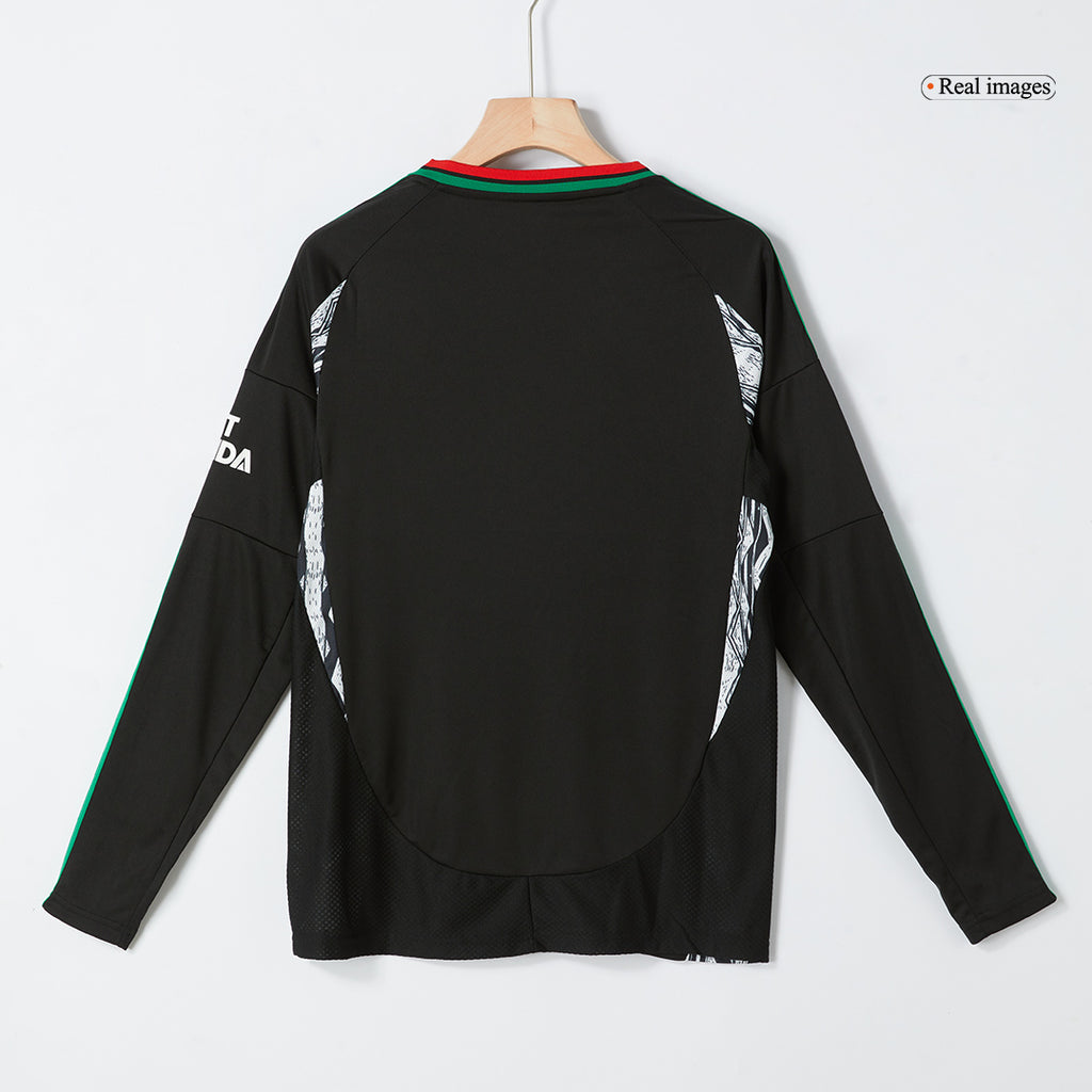 Arsenal Long Sleeve Away Soccer Jersey 2024/25