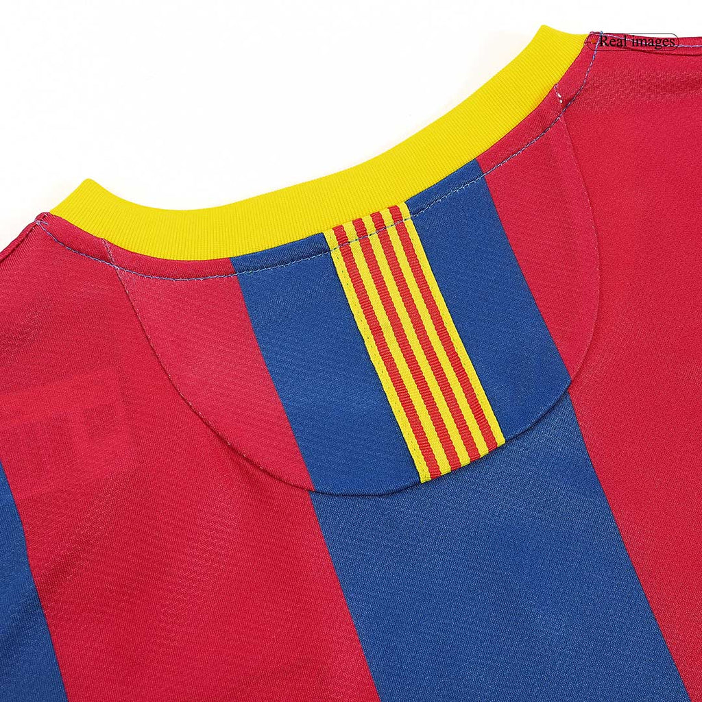 Camiseta de fútbol retro del Barcelona A.INIESTA #8 local 2010/11