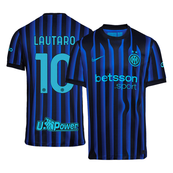 Inter Milan LAUTARO #10 Home Soccer Jersey 2025/26 - Football Shirt | SmartJerseys | Official Quality