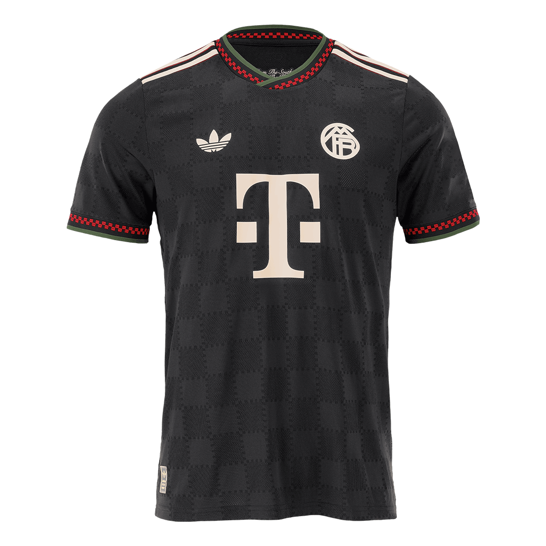 Authentic Bayern Munich Third Away Soccer Jersey 25/26 Black - Football Shirt | SmartJerseys | Official Quality
