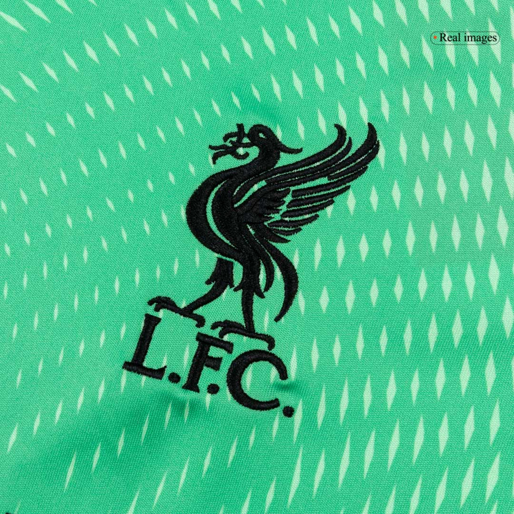 Liverpool Goalkeeper Soccer Jersey 25/26 Green