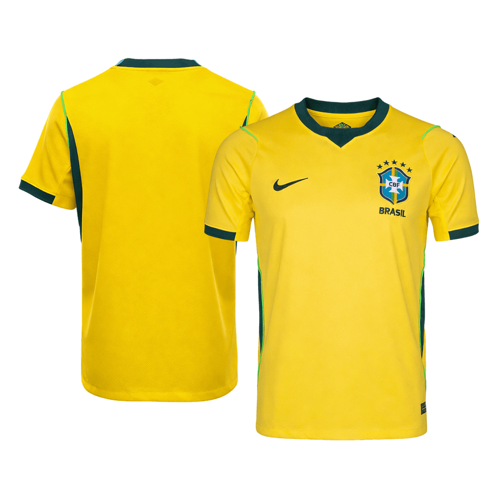 Camiseta de fútbol local de Brasil Copa Mundial 2026 Amarilla