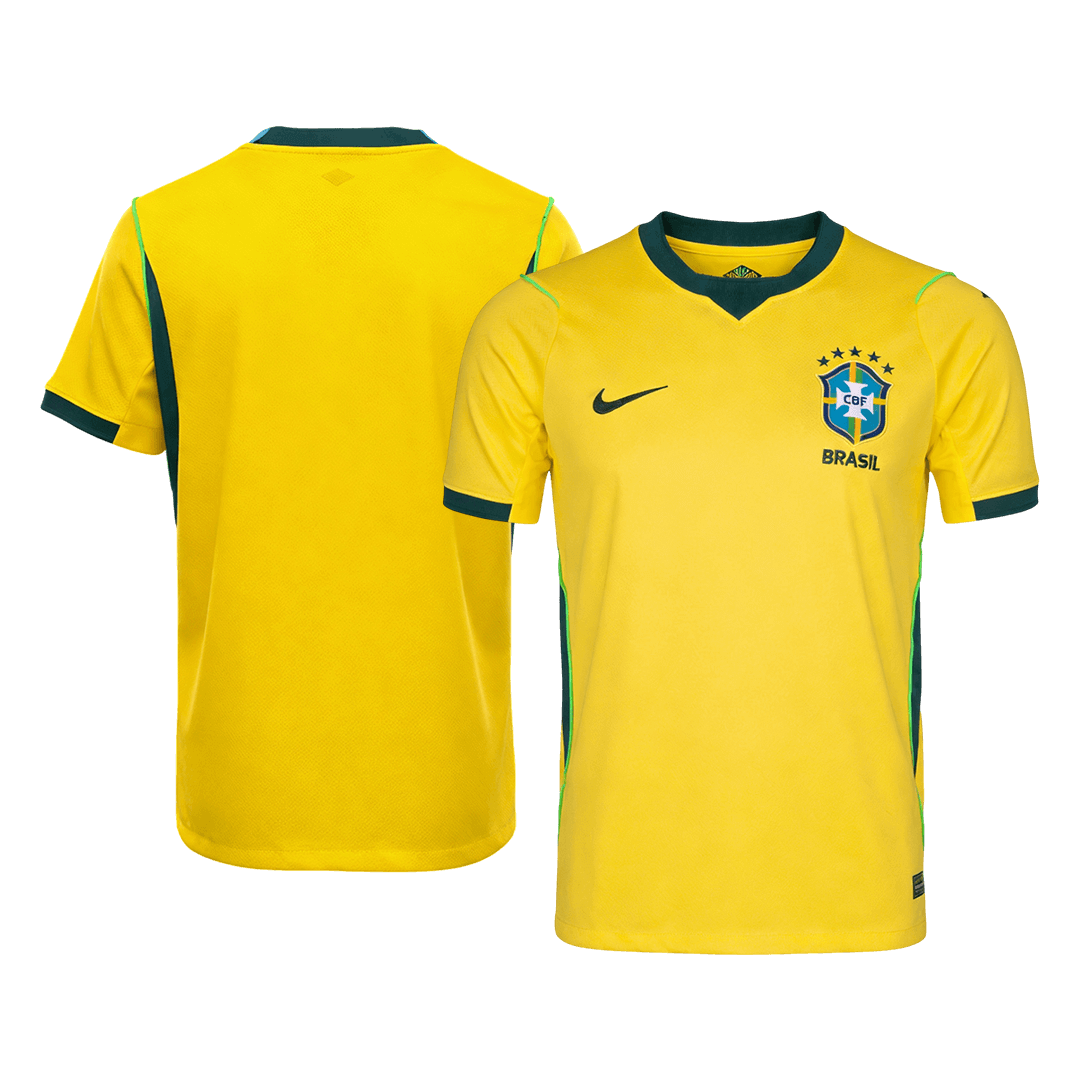 Camiseta de fútbol local de Brasil Copa Mundial 2026 Amarilla