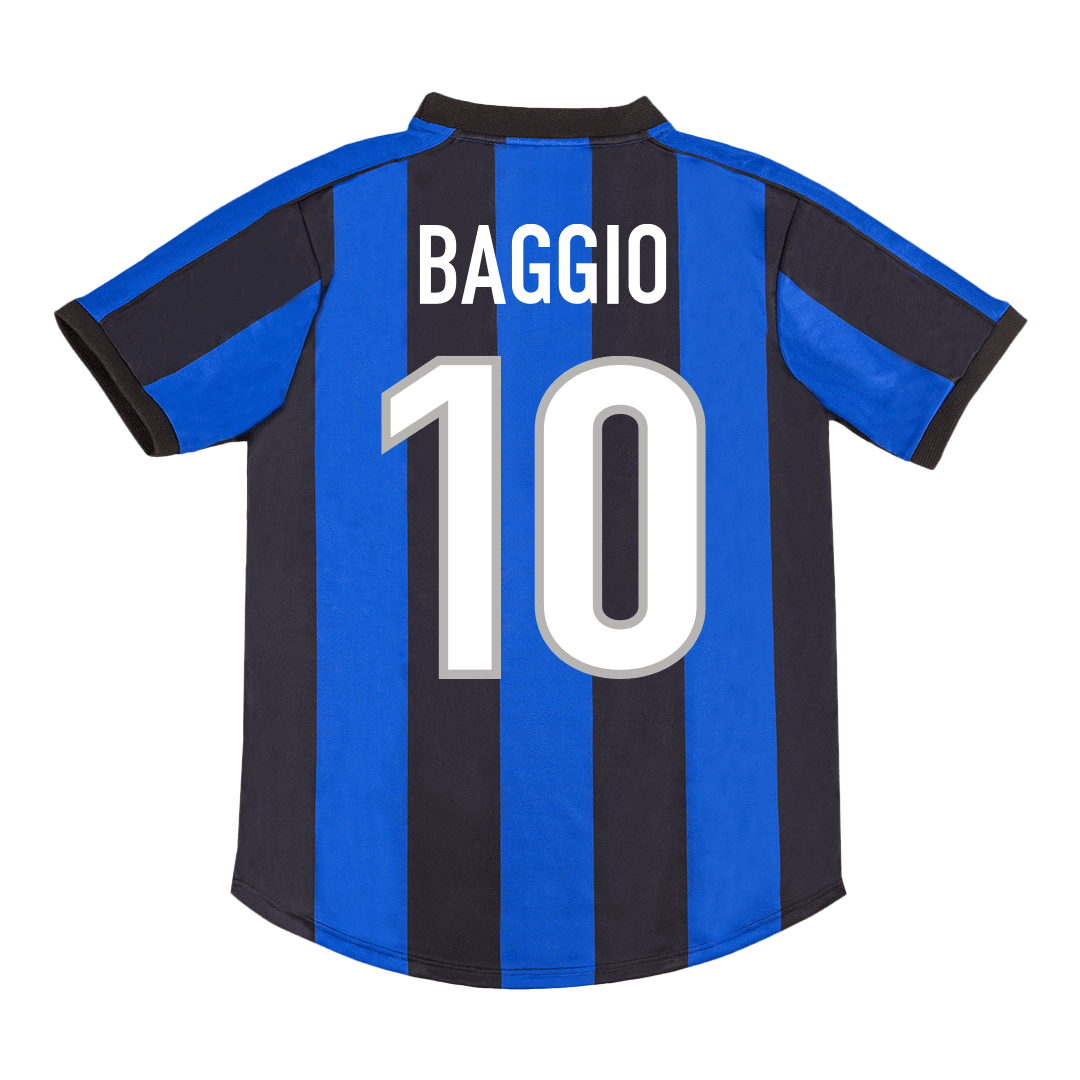 Inter Milan BAGGIO #10 Home Soccer Jersey Retro 1999/00 - Football Shirt | SmartJerseys | Official Quality