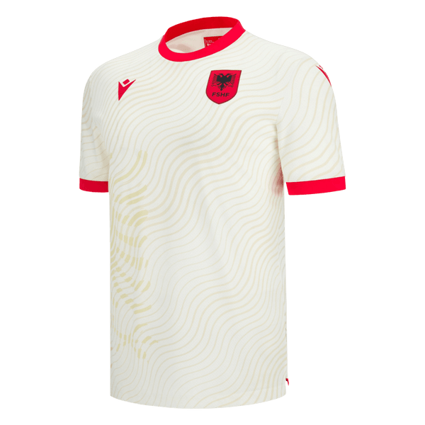 Albania Away Soccer Jersey World Cup 2026 White