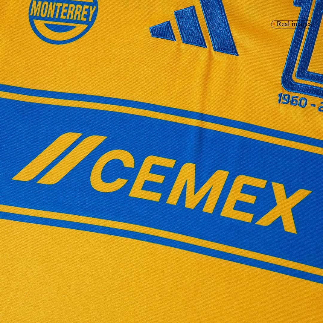 Maillot de football Tigres UANL domicile 25/26 jaune