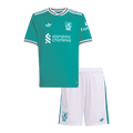 Kid's Liverpool Third Kit(Jersey+Shorts) 25/26 Green - Football Shirt | SmartJerseys | Official Quality
