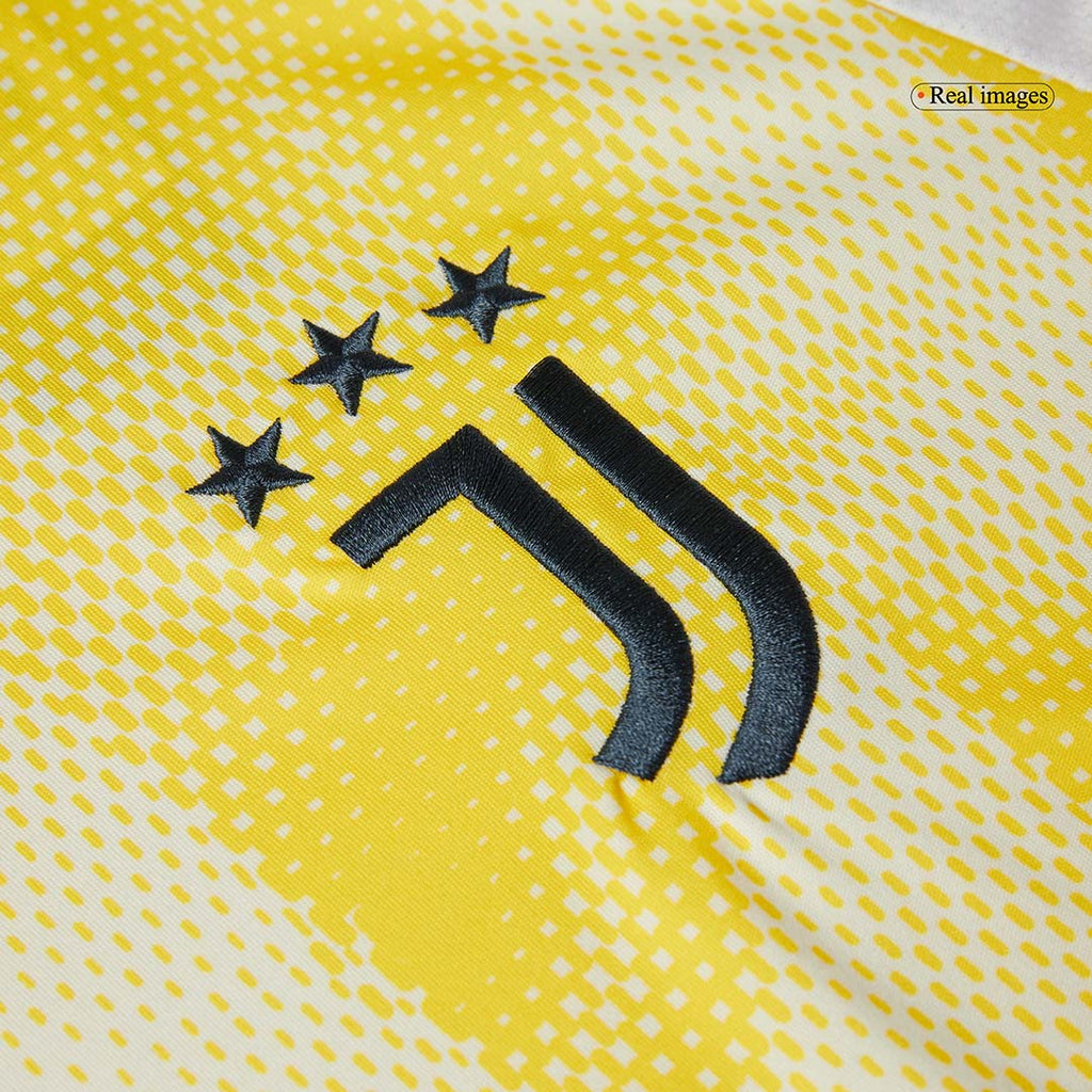 Juventus YILDIZ #10 Away Soccer Jersey 2024/25 - Save The Children Sponsor