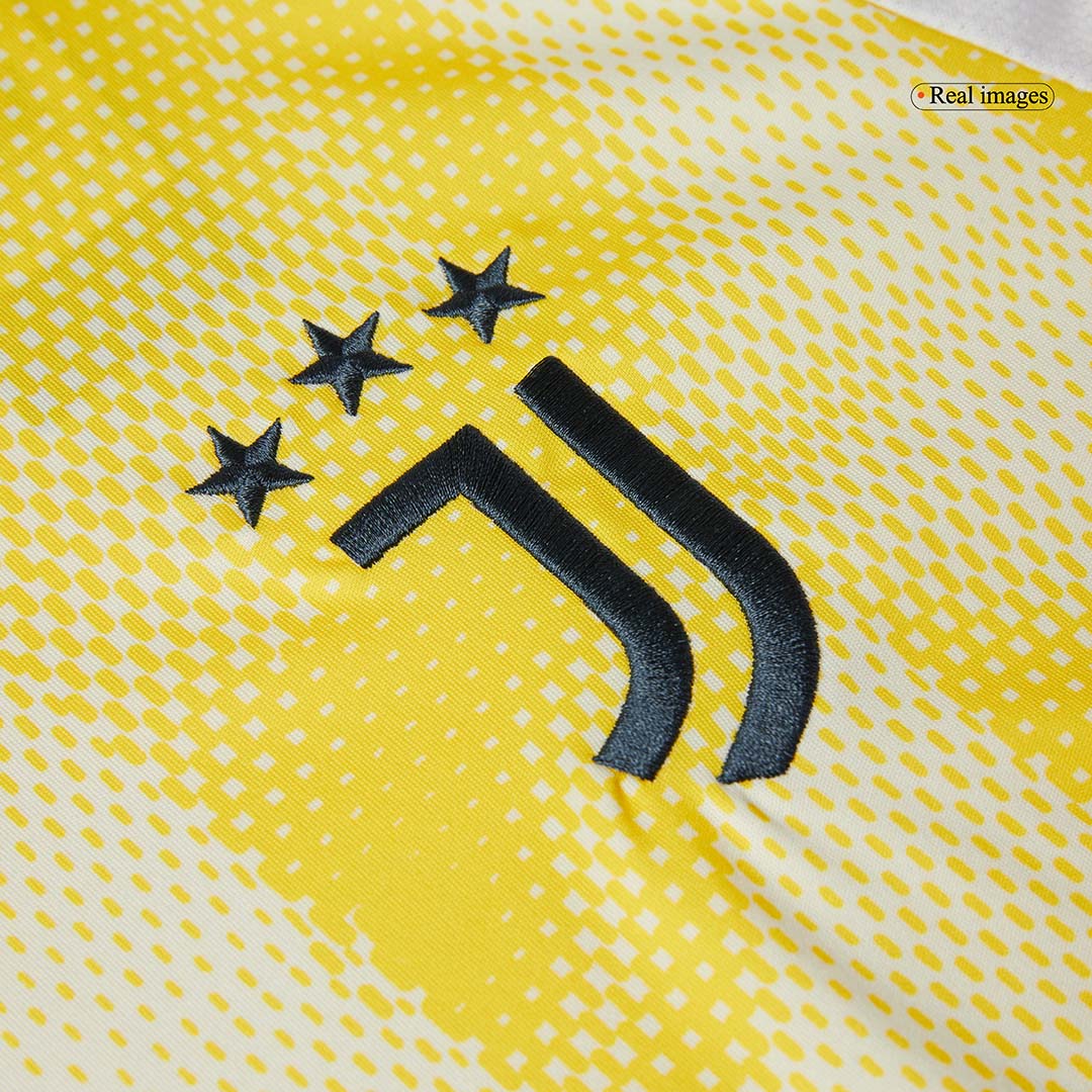 Juventus YILDIZ #10 Away Soccer Jersey 2024/25 - Save The Children Sponsor