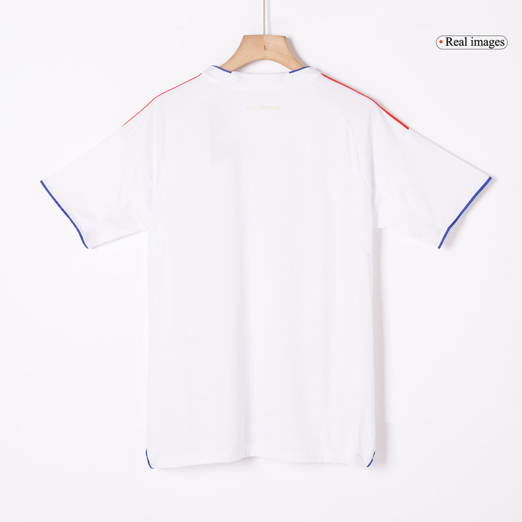 Maillot de football domicile de l'Olympique Lyonnais 2025/26