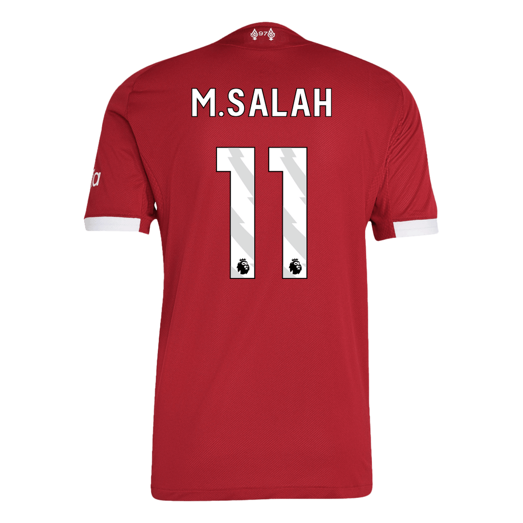Camiseta de fútbol local auténtica del Liverpool M.SALAH #11 2025/26
