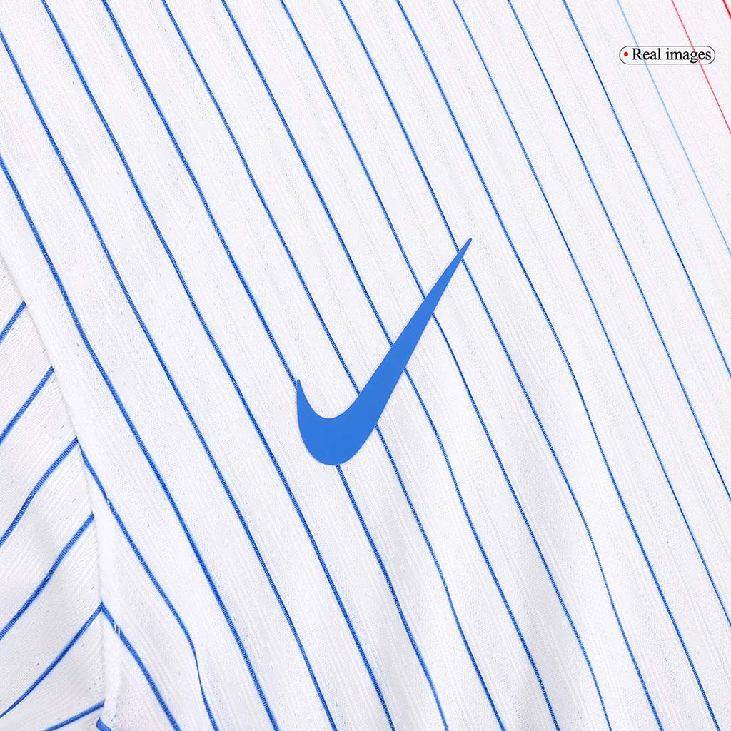 Maillot extérieur authentique de l'équipe de France pour l'EURO 2024 