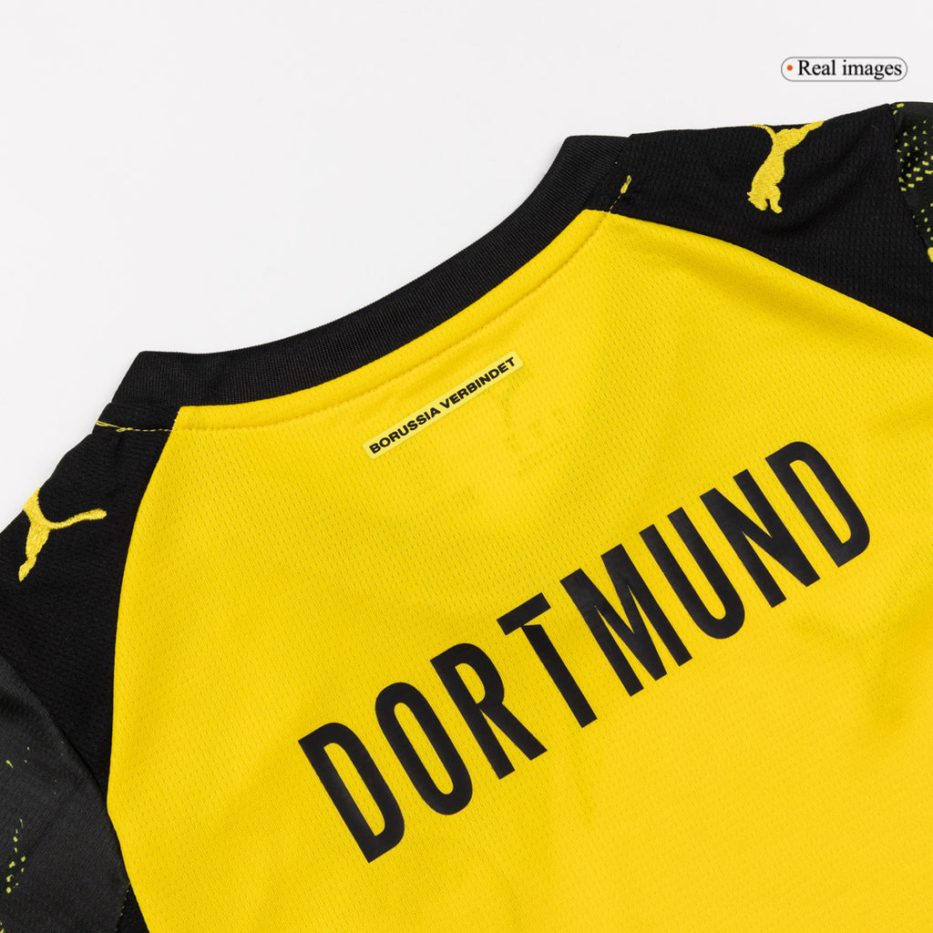 Kid's Borussia Dortmund Home Soccer Jersey Kit(Jersey+Shorts) 25/26 Yellow