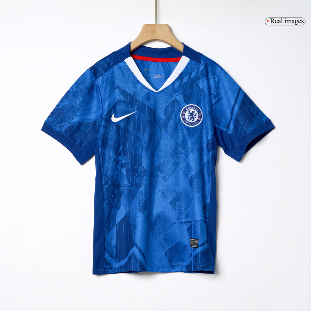 Maillot domicile de Chelsea pour enfants 2025/26 (Maillot + Short)