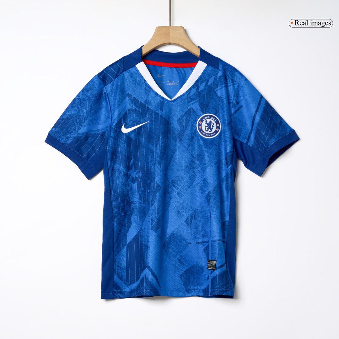 Maillot domicile de Chelsea pour enfants 2025/26 (Maillot + Short)