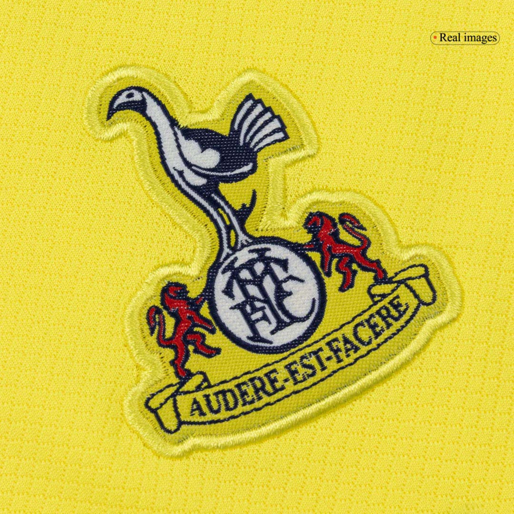Kid's Tottenham Hotspur Third Soccer Jersey Kit(Jersey+Shorts) 25/26 Yellow