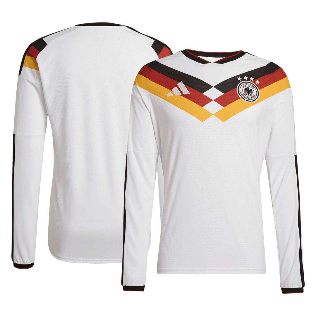 Camiseta de fútbol local de manga larga de Alemania 2026