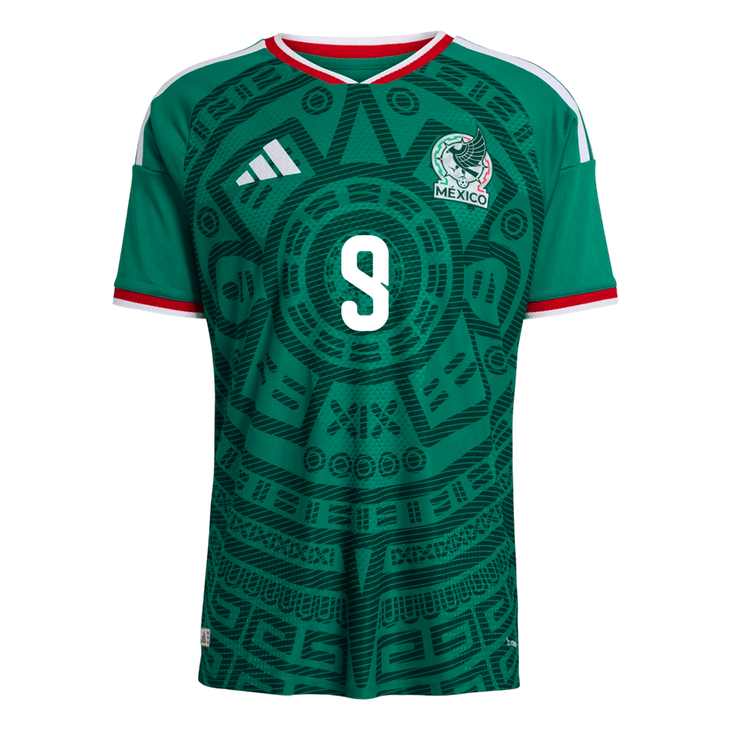 Mexico Raúl #9 Home Soccer Jersey Authentic 2026