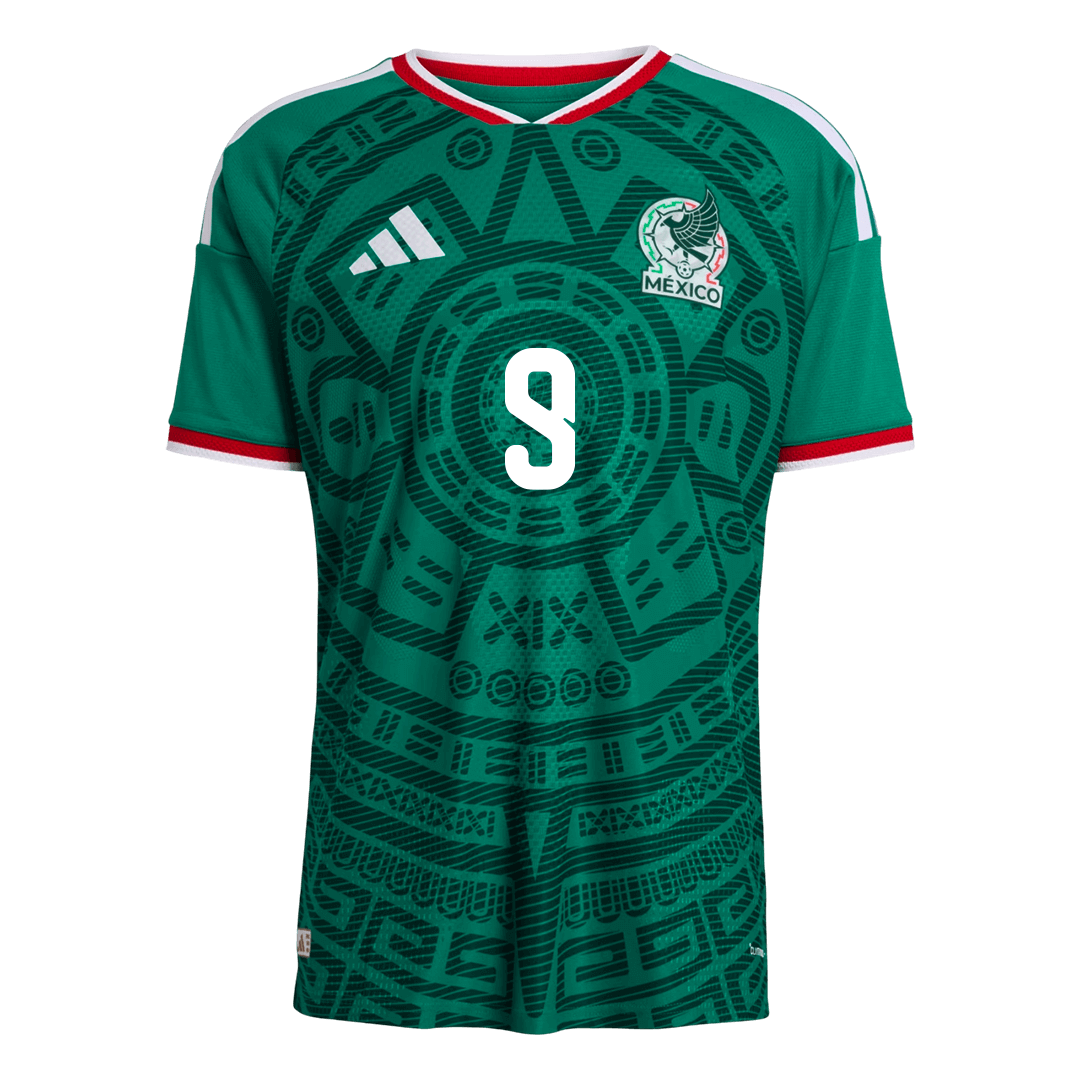 Mexico Raúl #9 Home Soccer Jersey Authentic 2026