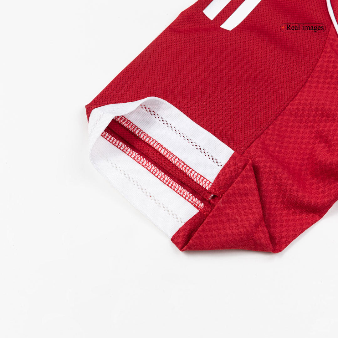 GAKPO #18 Authentic Liverpool Home Soccer Jersey 25/26 Red