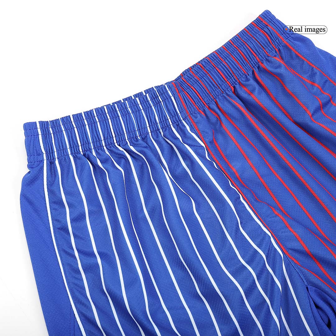 Shorts de football extérieurs de l'équipe de France 2024