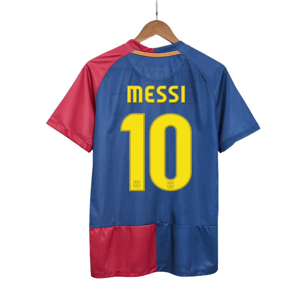Barcelona MESSI #10 Retro Football Jerseys Home 2008/09 - UCL - Football Shirt | SmartJerseys | Official Quality