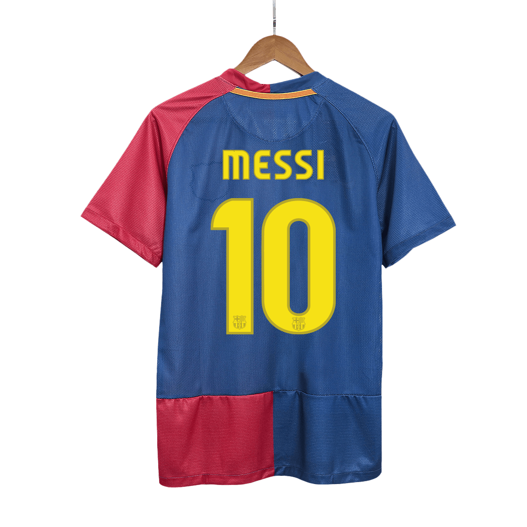 Barcelona MESSI #10 Retro Football Jerseys Home 2008/09 - UCL - Football Shirt | SmartJerseys | Official Quality