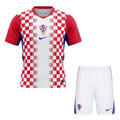 Croatia Home Soccer Jersey Kit (Jersey+Shorts) World Cup 2026 Red&White