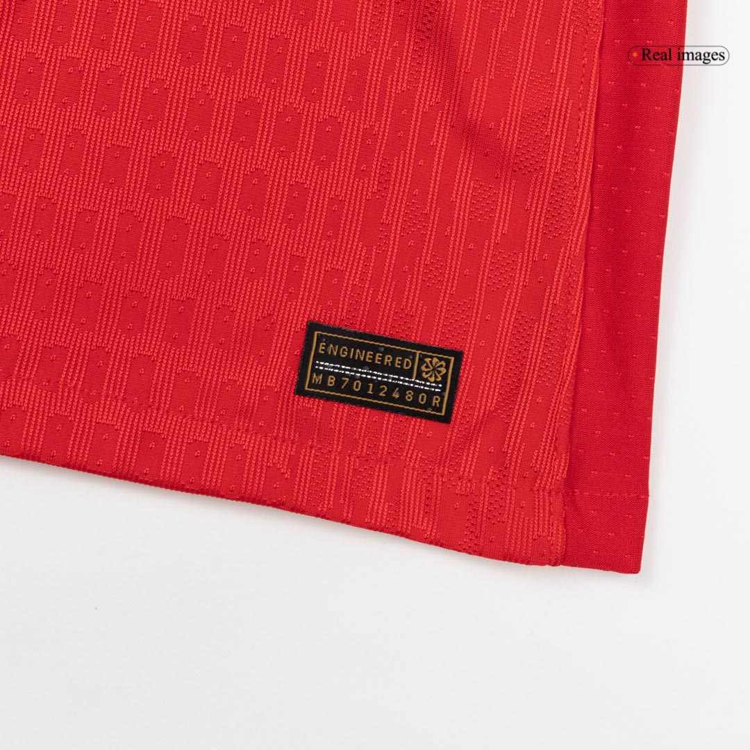 25/26 O.DEMBÉLÉ #10 Authentic PSG Third Away Soccer Jersey Red