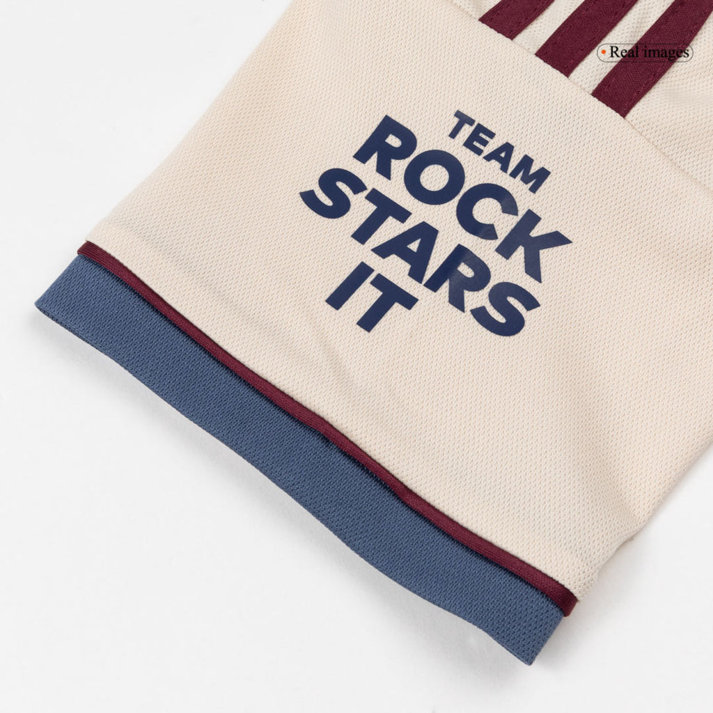 Maillot de football extérieur Third Ajax pour enfant, saison 25/26, blanc