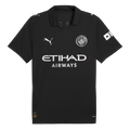 Manchester City Away Soccer Jersey 2025/26 Black - Football Shirt | SmartJerseys | Official Quality