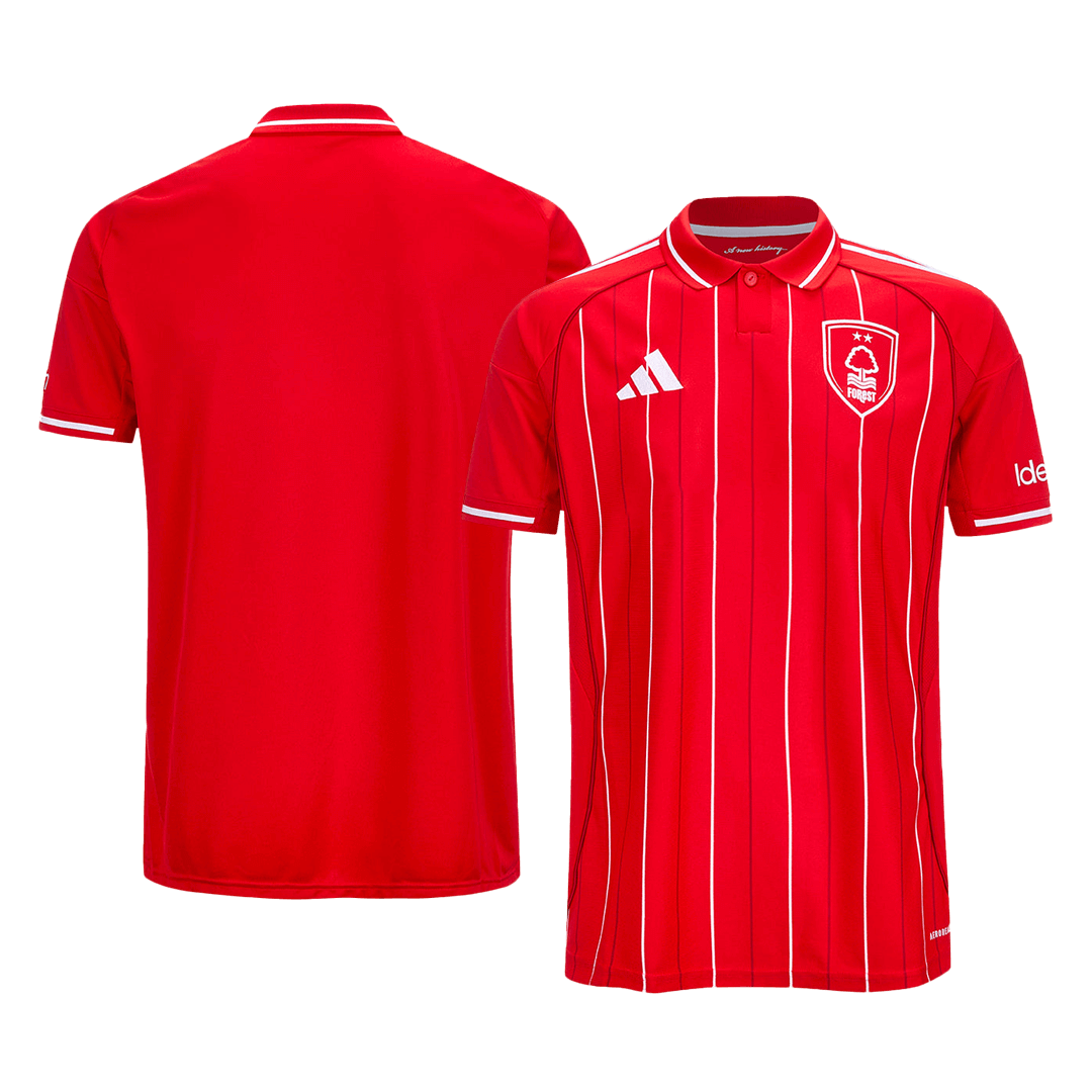 Camiseta local auténtica del Nottingham Forest 2025/26