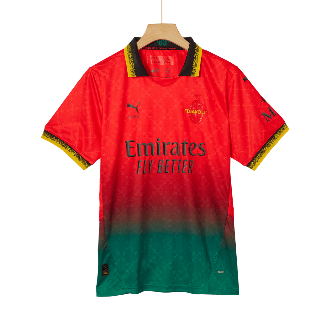 AC Milan Fourth Away Goalkeeper Soccer Jersey 2024/25 - Red
