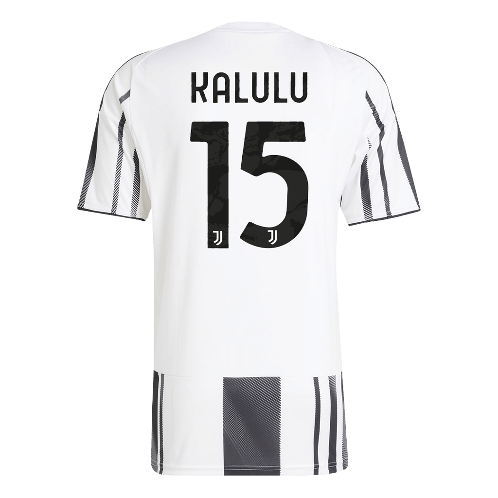 Juventus KALULU #15 Home Soccer Jersey 2025/26