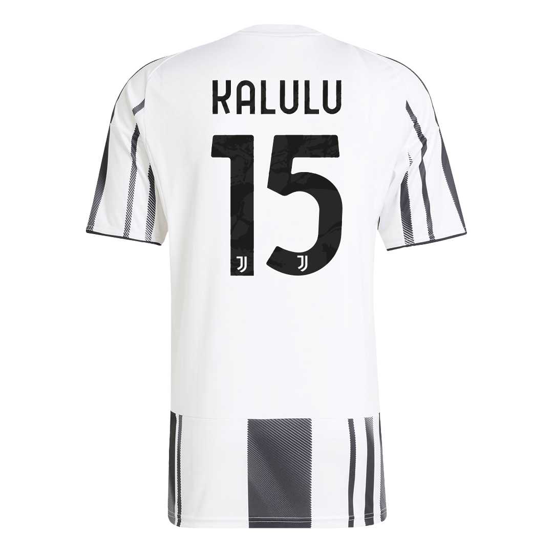 Juventus KALULU #15 Home Soccer Jersey 2025/26