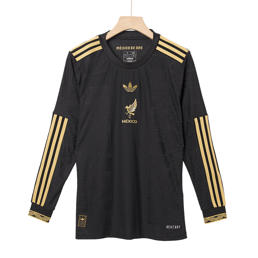 Camiseta de fútbol de visitante de manga larga de México 2025 - Copa Oro