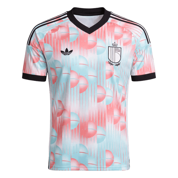Belgium Away Soccer Jersey World Cup 2026 Blue&Pink