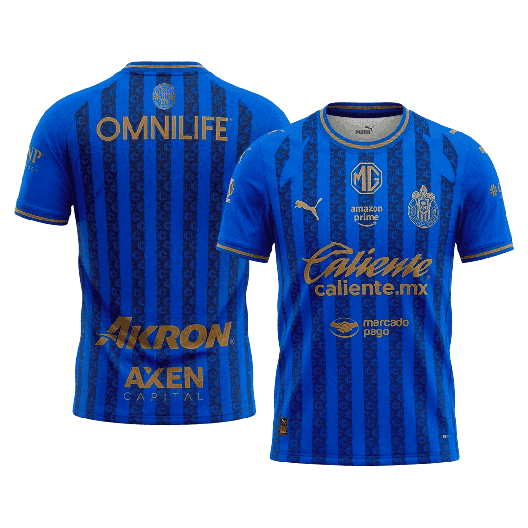 Player Version R Chivas Third Soccer Jersey 25/26 Blue