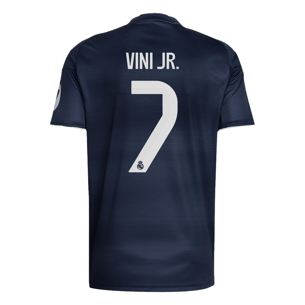 Real Madrid VINI JR. Camiseta de fútbol de visitante #7 2025/26