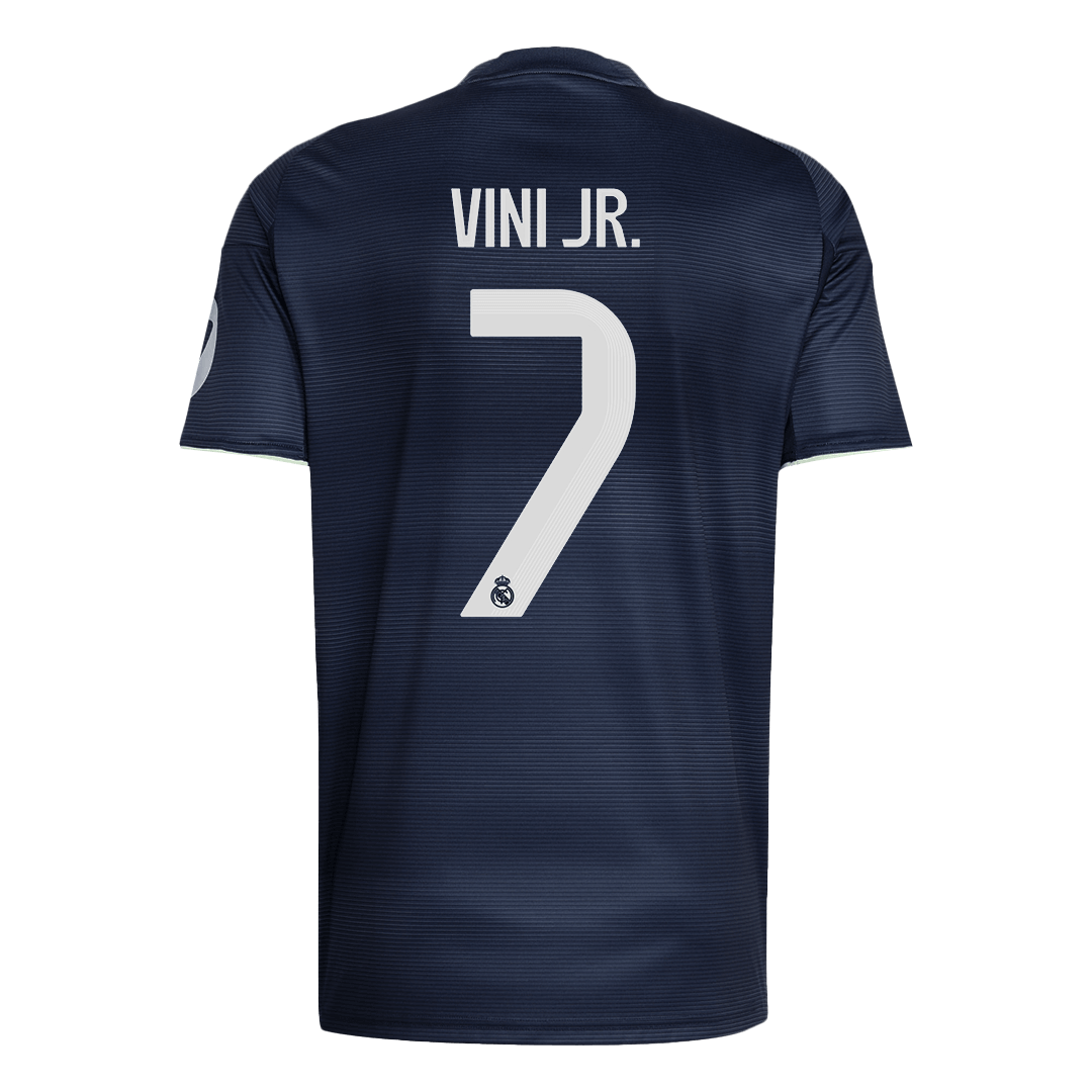 Real Madrid VINI JR. Camiseta de fútbol de visitante #7 2025/26