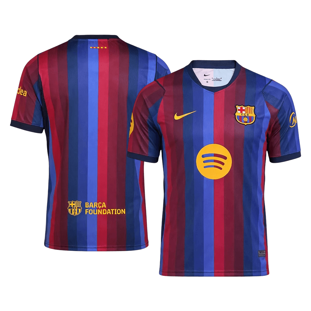 Men Player Version Barcelona Home Soccer Jersey 2026/27 Red&Blue