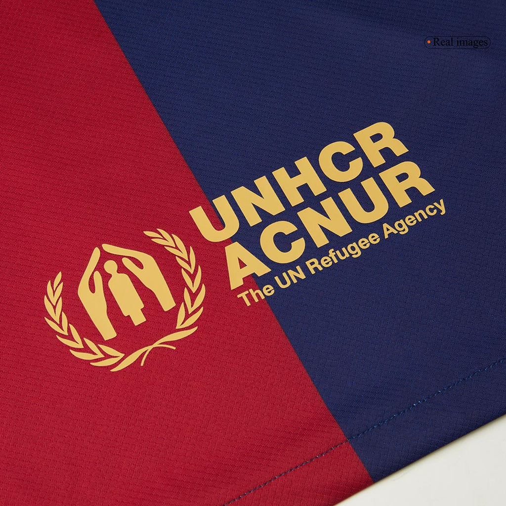 Barcelona Home Jersey 2024/25 - 125th Anniversary(Spotify Logo Without Text)
