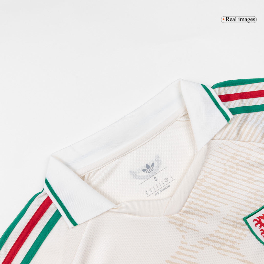 Wales Away Soccer Jersey World Cup 2026 White