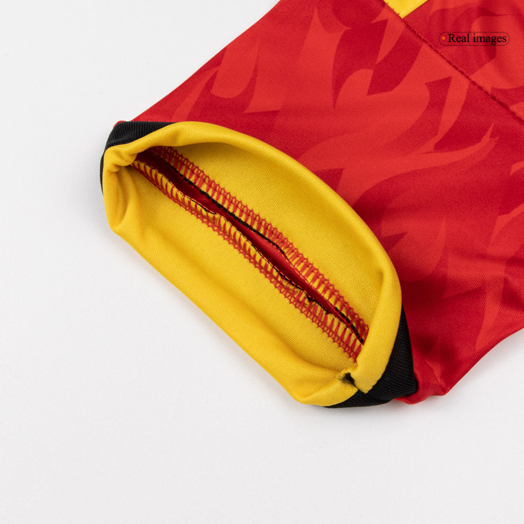 Kid's Belgium Home Soccer Jersey Kit(Jersey+Shorts) 25/26 Red