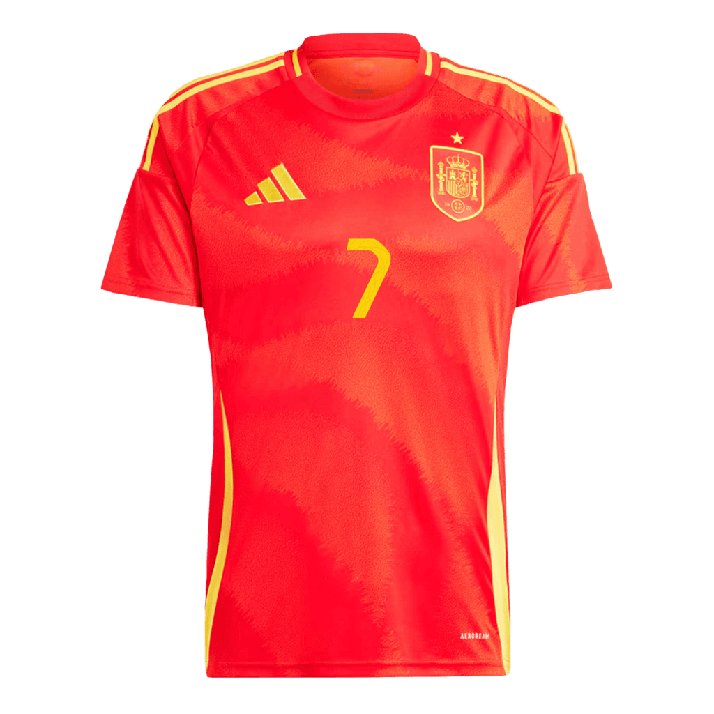 Camiseta local de España MORATA #7 de la EURO 2024