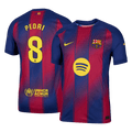 Barcelona PEDRI #8 Home Soccer Jersey Authentic 2025/26 - Football Shirt | SmartJerseys | Official Quality