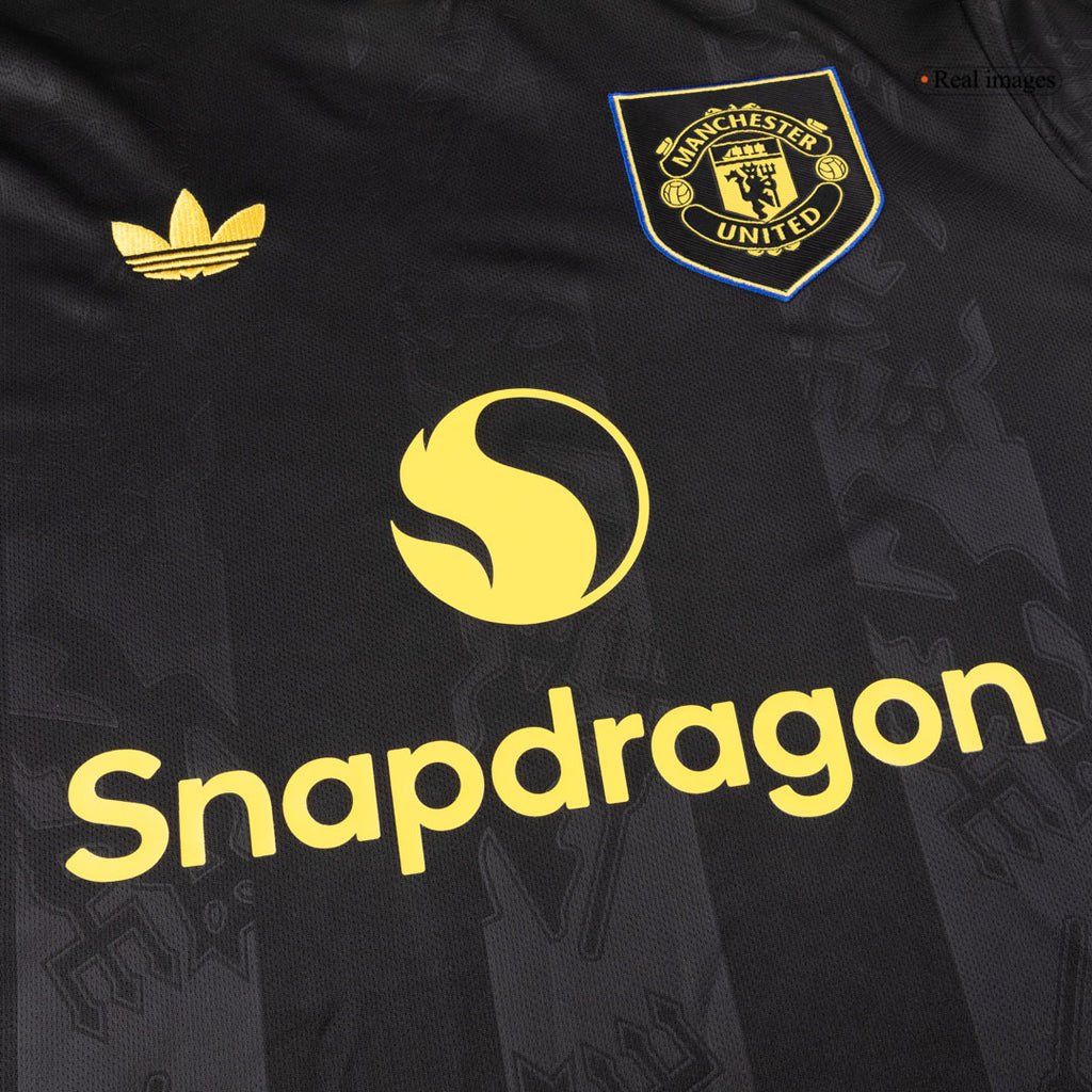 Maillot extérieur troisième manches longues de Manchester United 2025/26